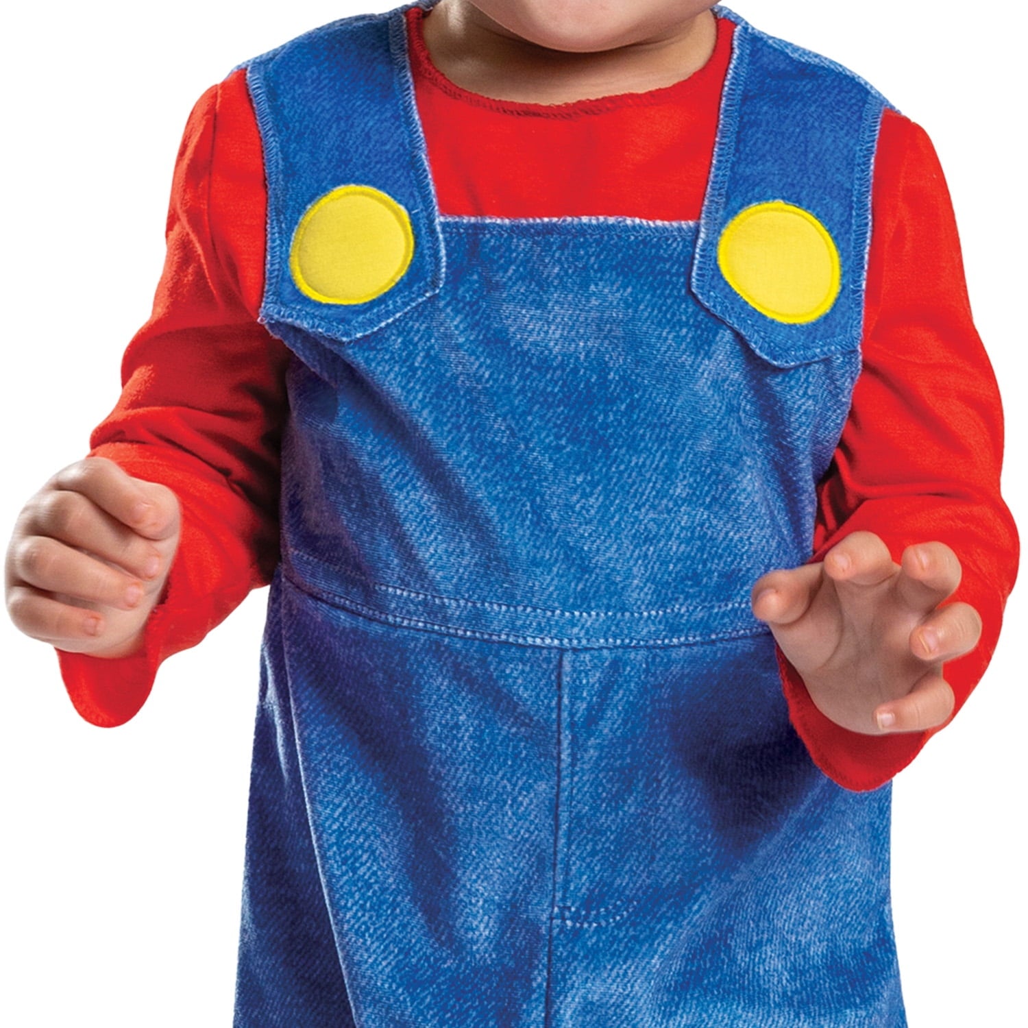 Nintendo Super Mario Bros. Mario Halloween Costume for Children, Infants Size 12-18M, by Disguise