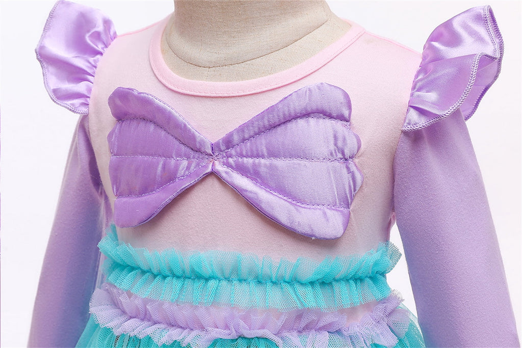 WIBACKER 1-6Y Toddler Girls Princess Costumes Dresses Fancy Dress Up Clothes for Halloween Party Cosplay, Christmas Gift