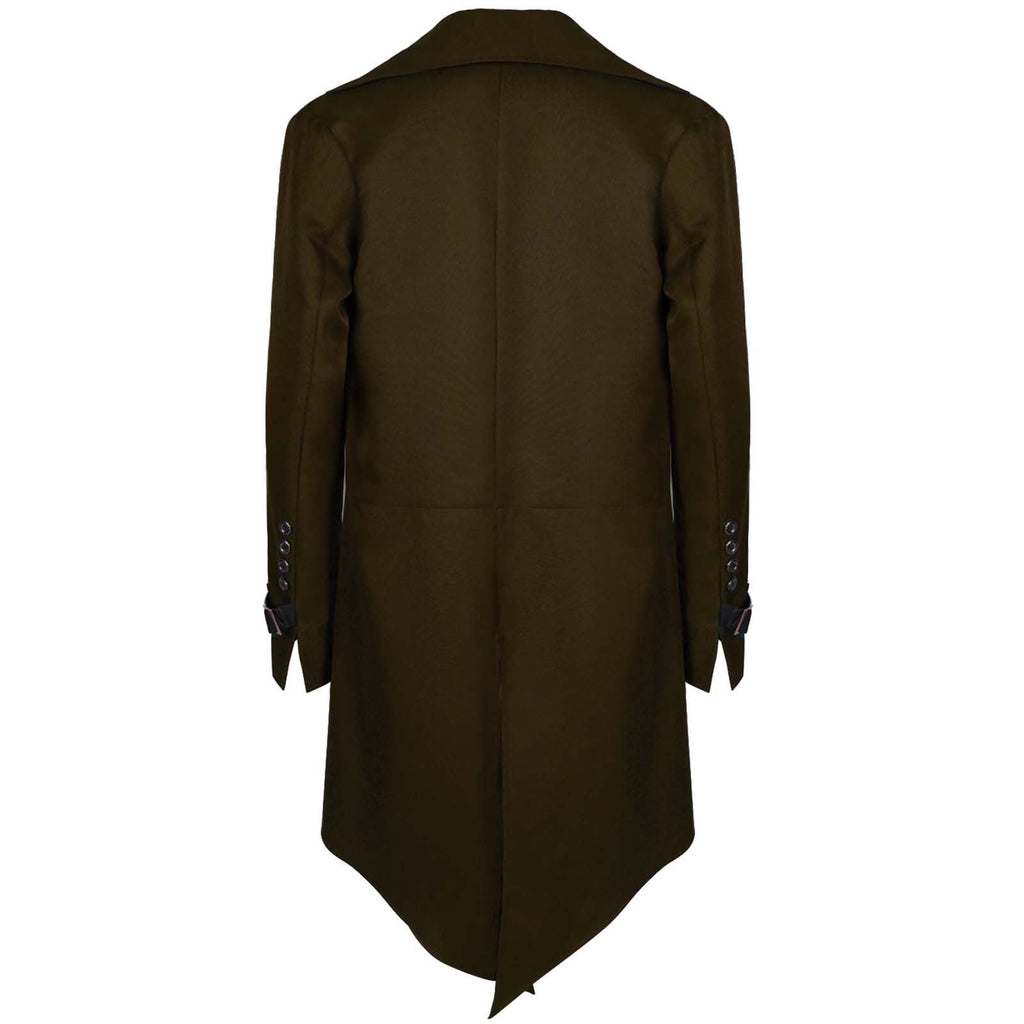 Men Clearance LYXSSBYX Mens Jackets Fall Fashion Halloween Men's Costume Men's Mid Length Retro Tuxedo Costume