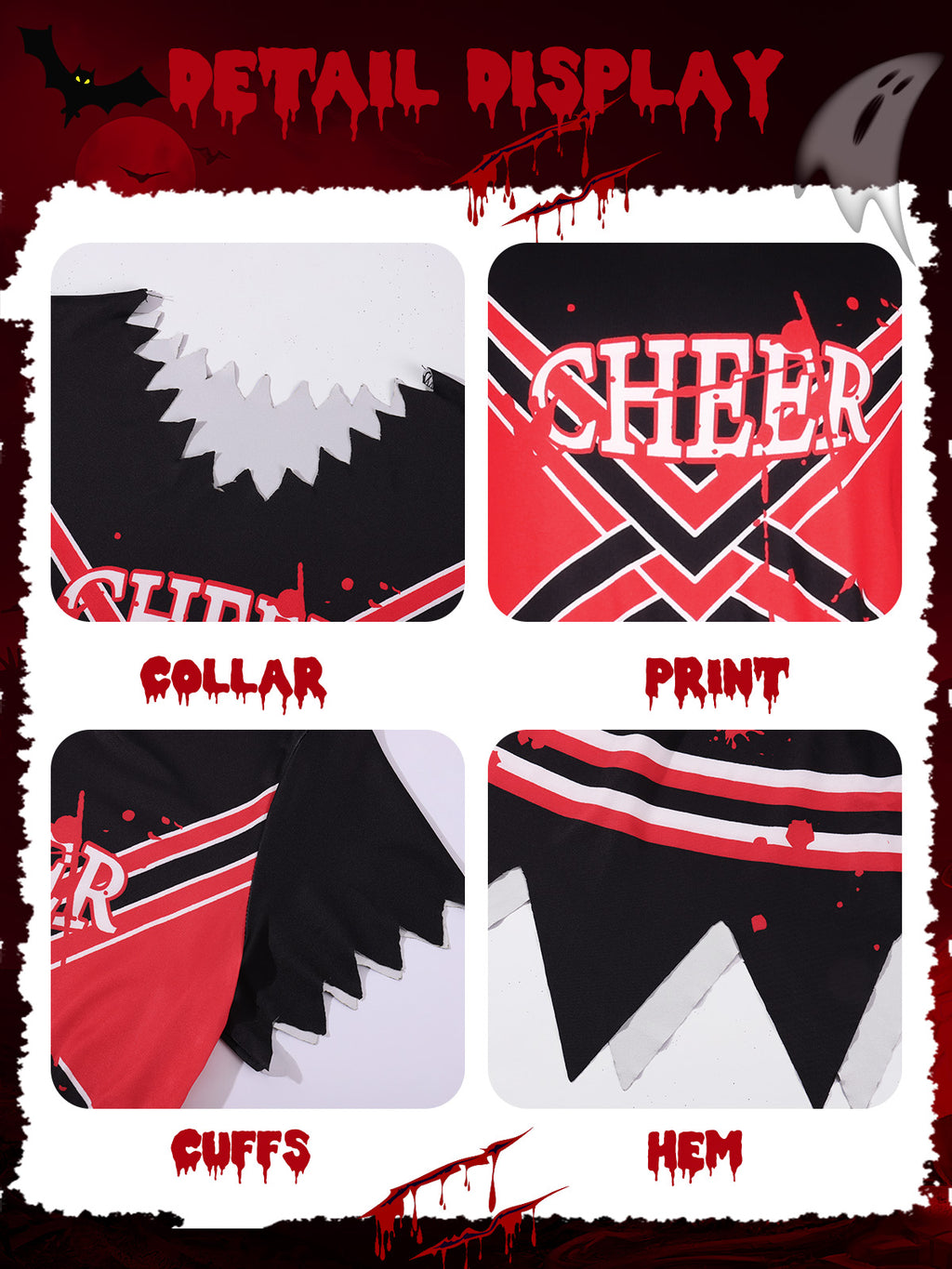 Little Girls Holiday Outfits Short Sleeve Tutu Skirt + Leggings + Arm Sleeves Set, Size 4-8 Years