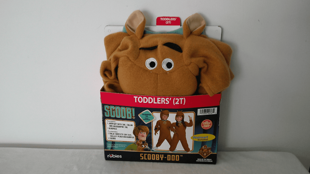 Scooby Doo Halloween Costume for Toddler, Size 3-4T, by Rubies