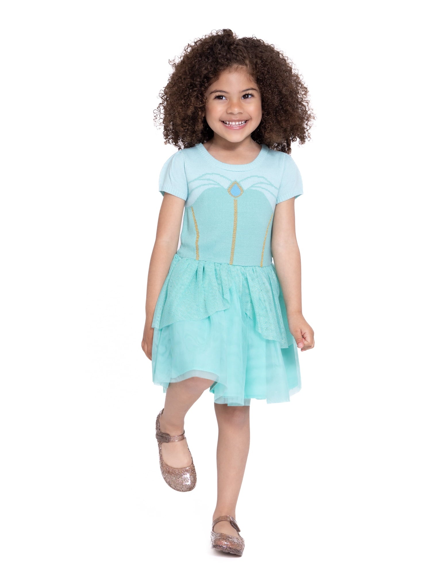 Toddler Girl Elf Velour Cosplay Dress, Sizes 12M-5T