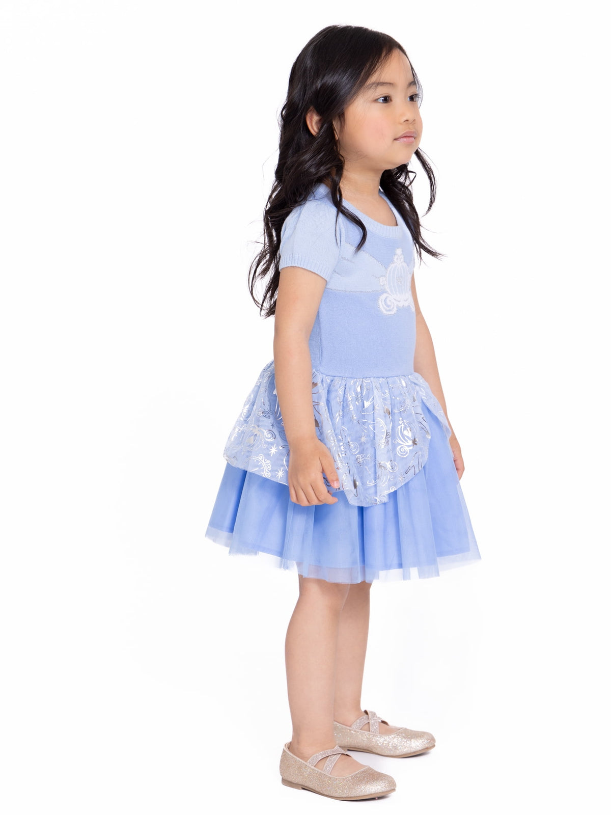 Toddler Girl Elf Velour Cosplay Dress, Sizes 12M-5T