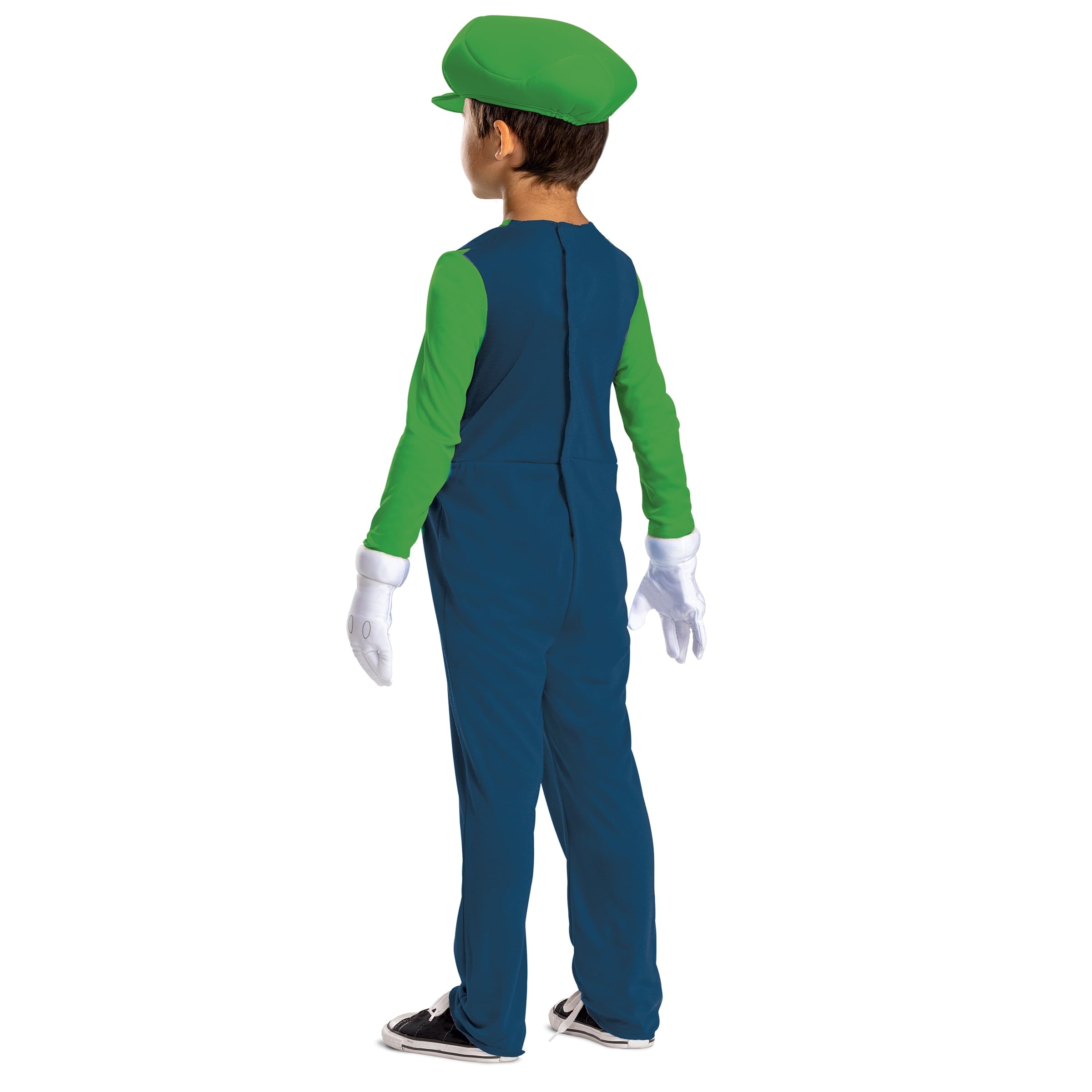 Nintendo Super Mario Bros. Luigi Halloween Costume for Children, Toddlers Size 2T, by Disguise