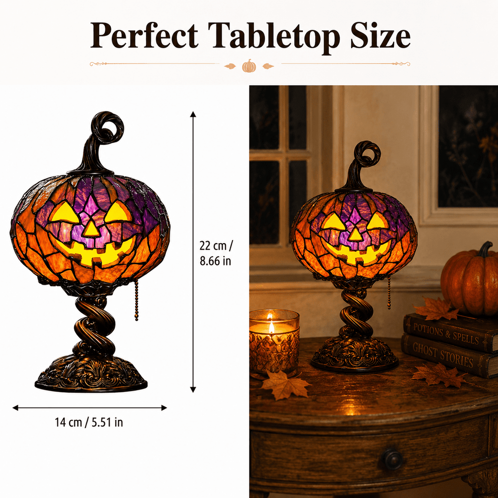 Diceymbol Halloween Decorations and Fall Decor, Halloween Venue Decoration Ghost Props LED Illuminated Ghost Decorations for Tabletop, Mantel, Shelf Indoor Outdoor 9.05 inch