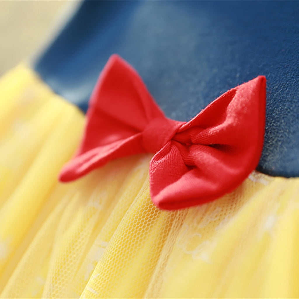 WIBACKER 1-6Y Toddler Girls Princess Costumes Dresses Fancy Dress Up Clothes for Halloween Party Cosplay, Christmas Gift