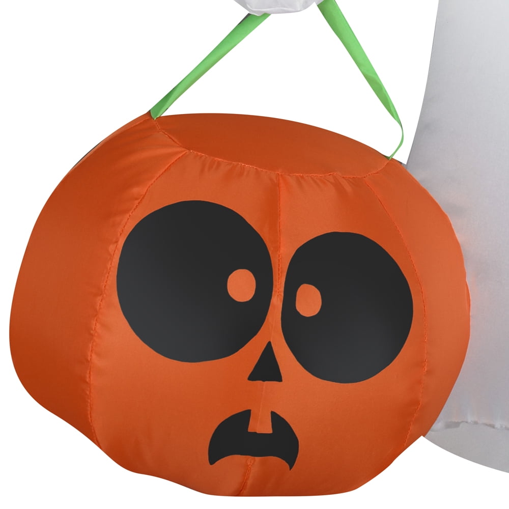 Airblown Inflatables Outdoor Ghost with Witch Hat
