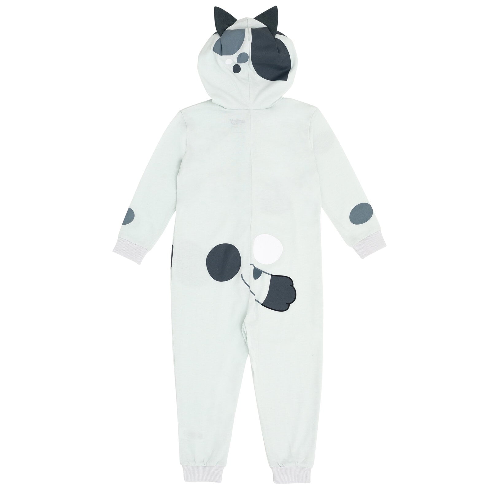 Bluey Little Kids' Boy or Girl Cosplay Hooded Coverall Bingo Orange