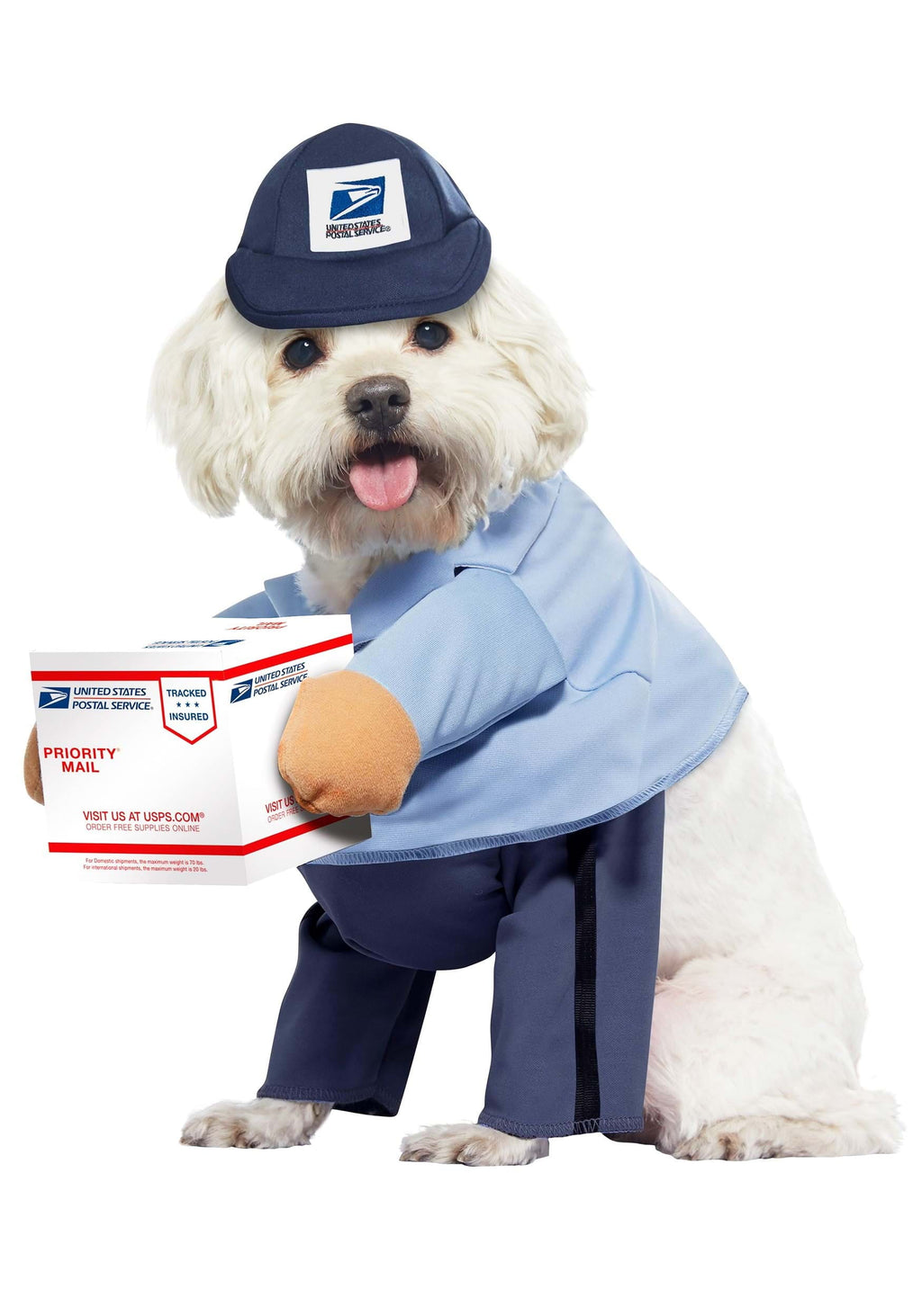 California Costumes US Mail Carrier Pup Dog Costume | Large Unisex