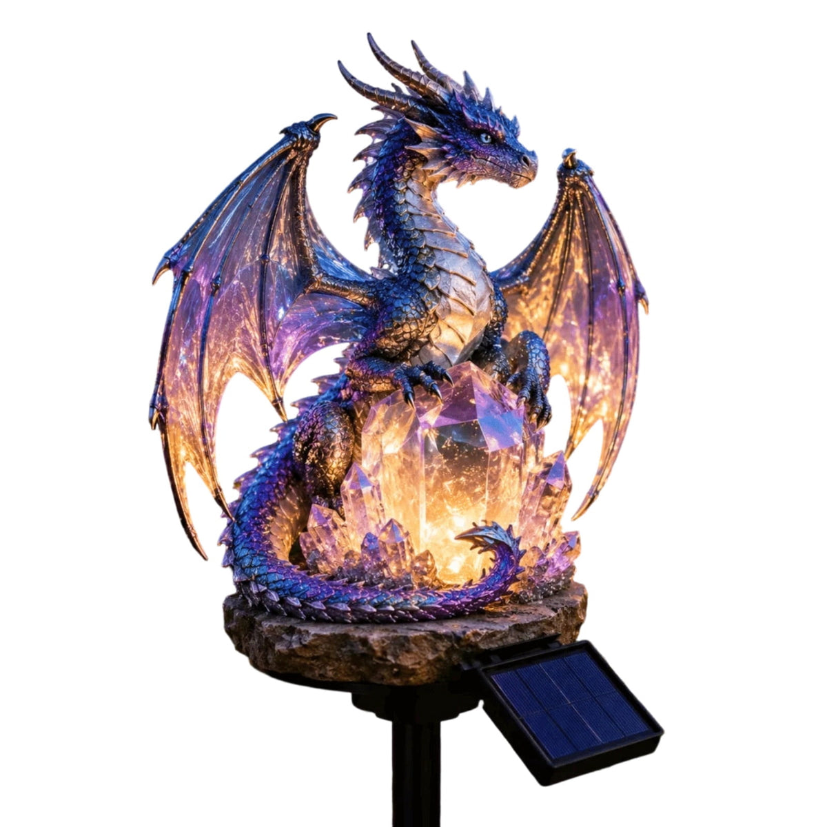 Clearance! Highland Cow Solar Garden Light, 18in Garden Statue with LED Glow, Waterproof Outdoor Yard Decor Stake, Resin Lawn Pathway Light for Backyard Patio Porch Halloween Gift