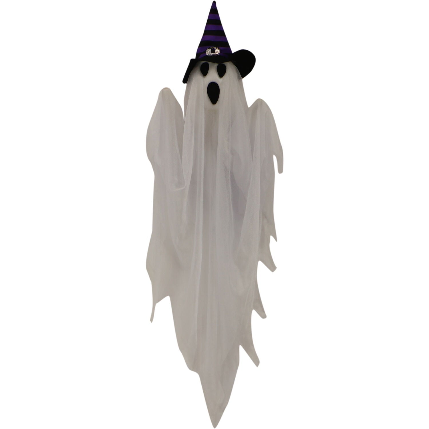 Haunted Hill Farm Set of 3 Hanging Ghosts, Indoor/Outdoor Halloween Decoration, HHGHST-8H