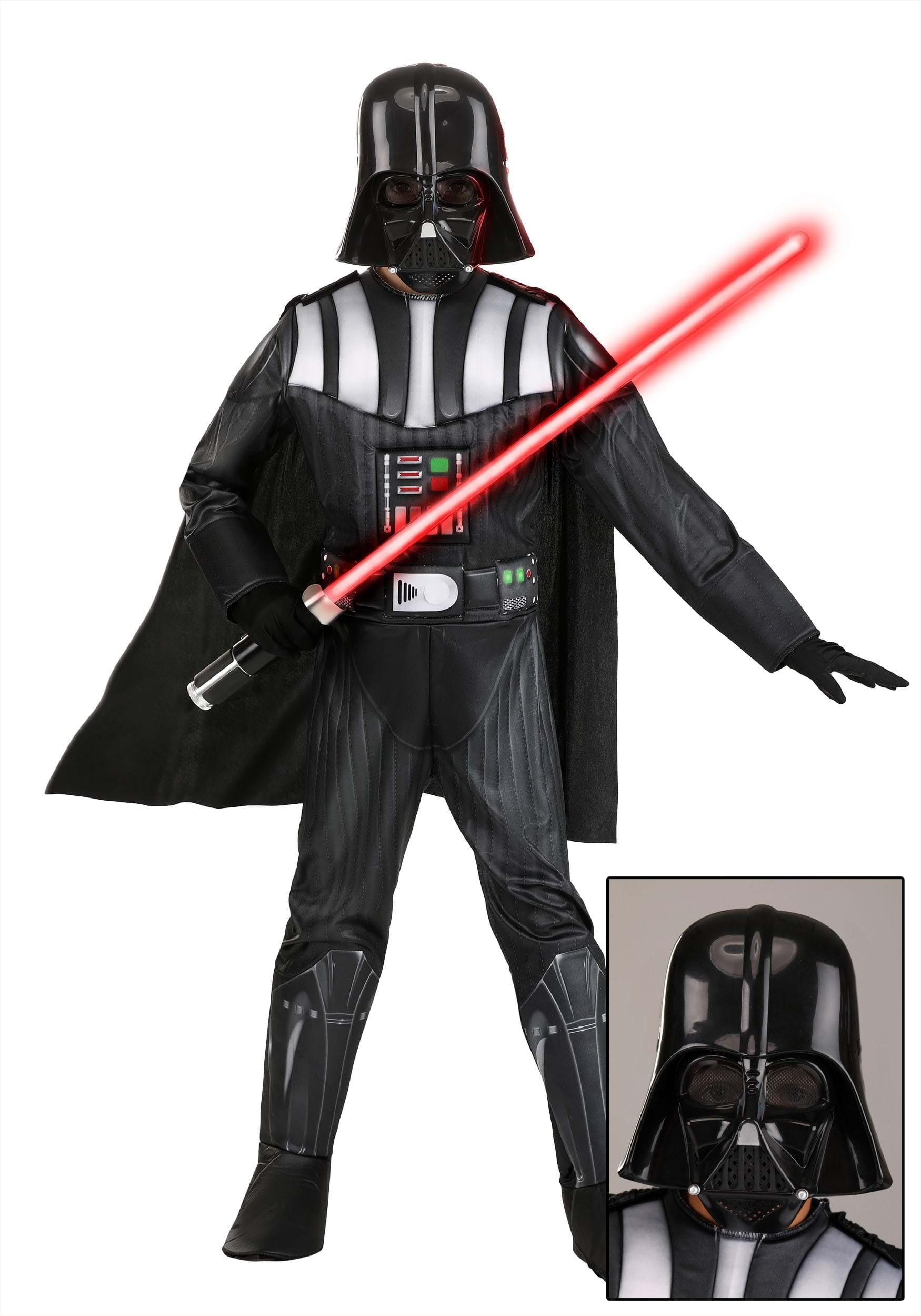 Boys' Star Wars Darth Vader Qualux Costume by Jazwares - Size Large