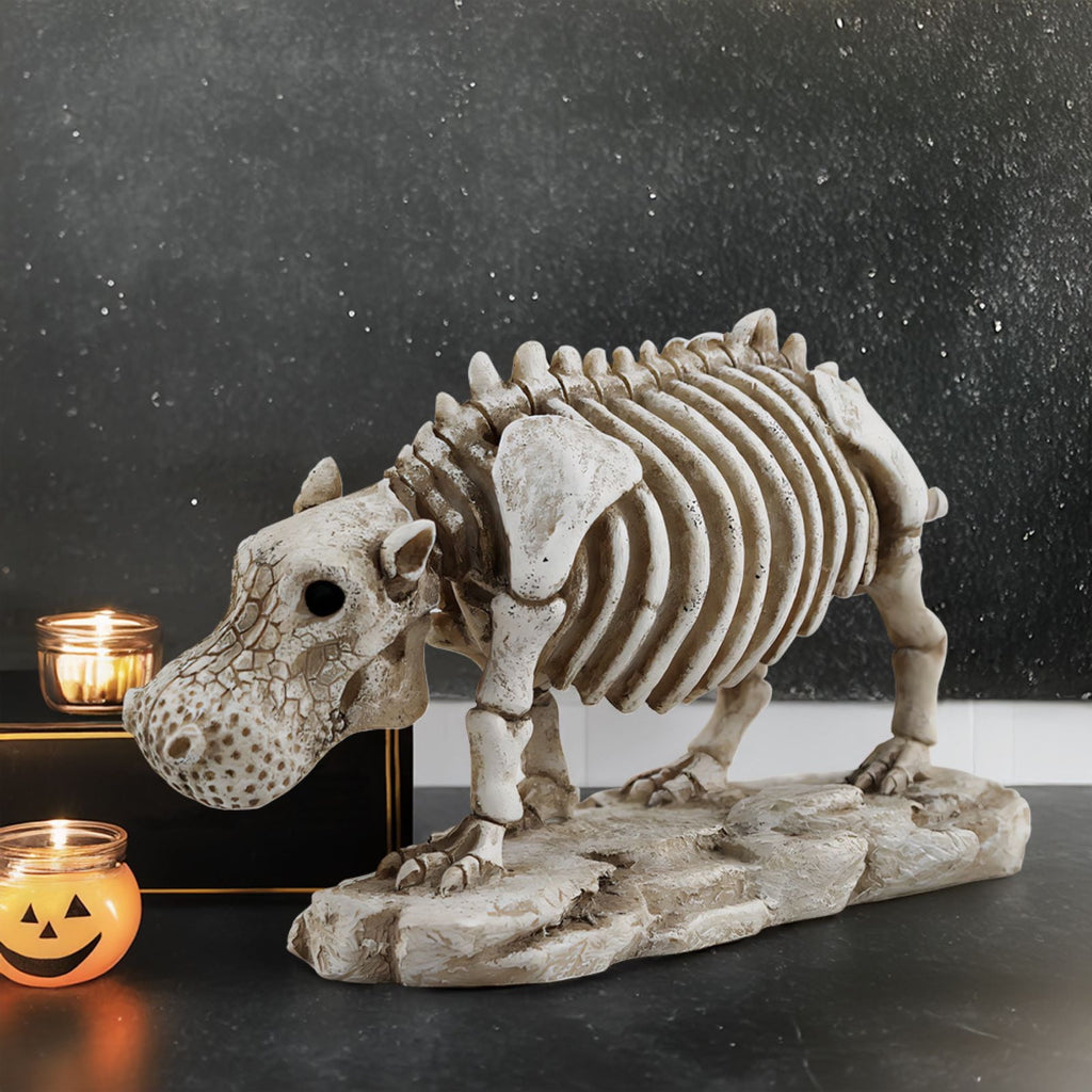 amlbb Halloween Decoration Halloween Skeleton Horror Decorations Simulation Animals Skeleton Ornaments Bar Decoration Frogs Skeleton on Clearance