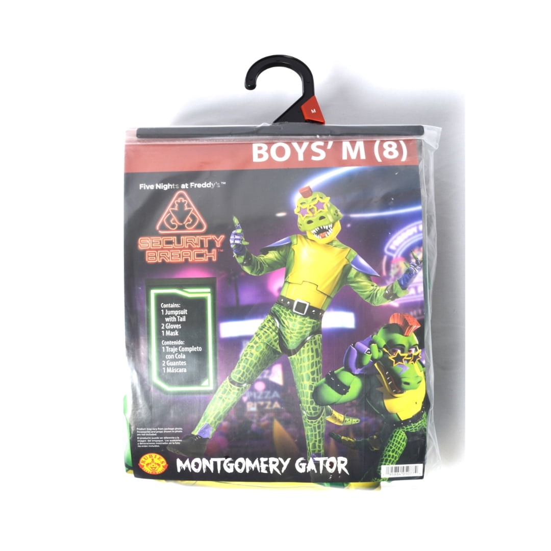 Halloween Boys Five Nights at Freddys Gator Costume, Size L