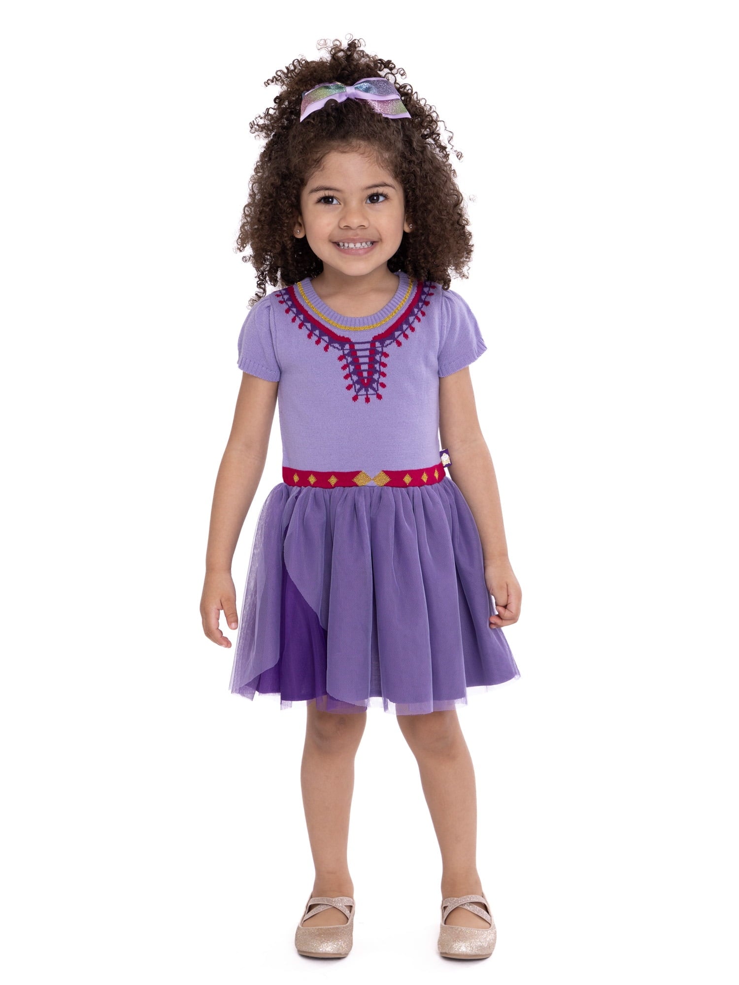 Toddler Girl Elf Velour Cosplay Dress, Sizes 12M-5T