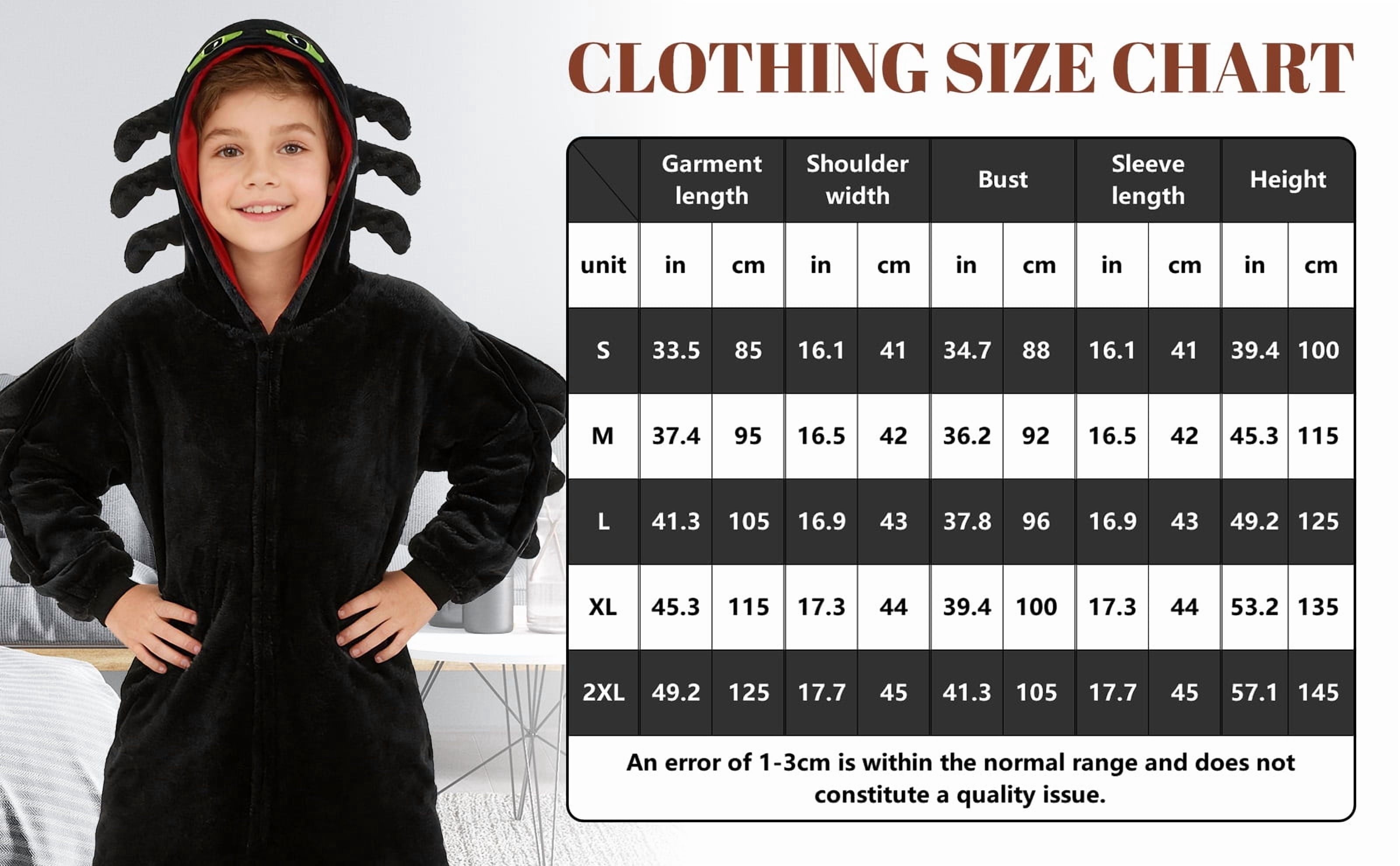 GOBWCOT Kids Onesie Pajamas Dragon Costume Children Animal Sleepwear Jumpsuit Cosplay for Boys and Girls