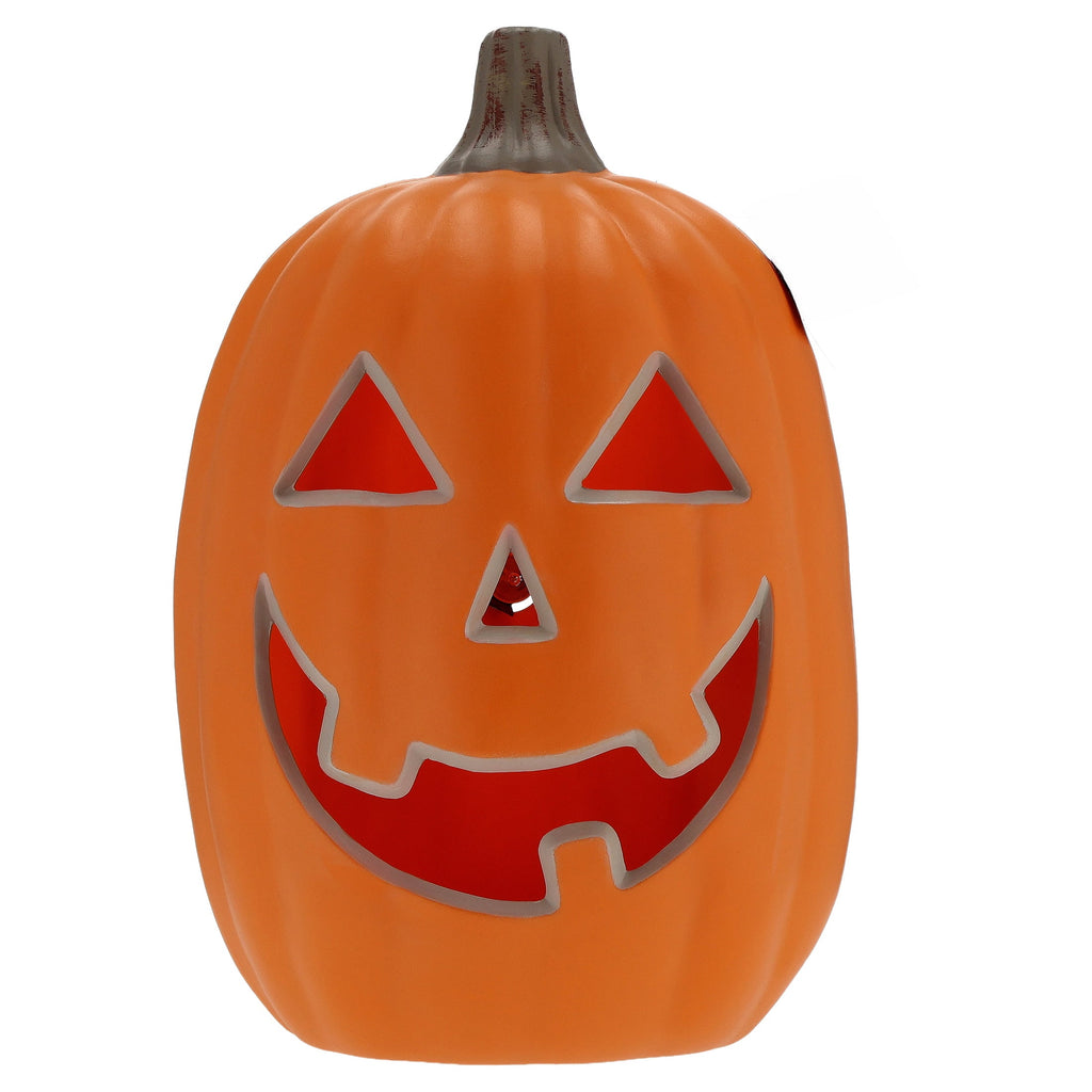Light-Up Jack-o'-Lantern, Orange, 16", Halloween by Way To Celebrate