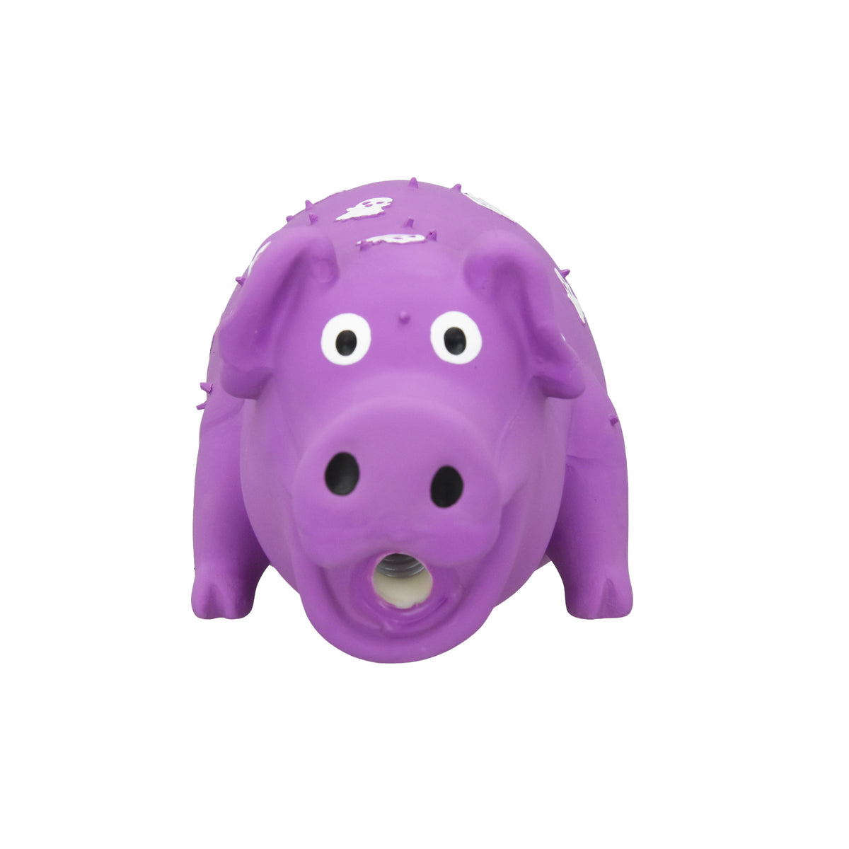 Vibrant Life Halloween Pigglesworth with Skulls Dog Toy
