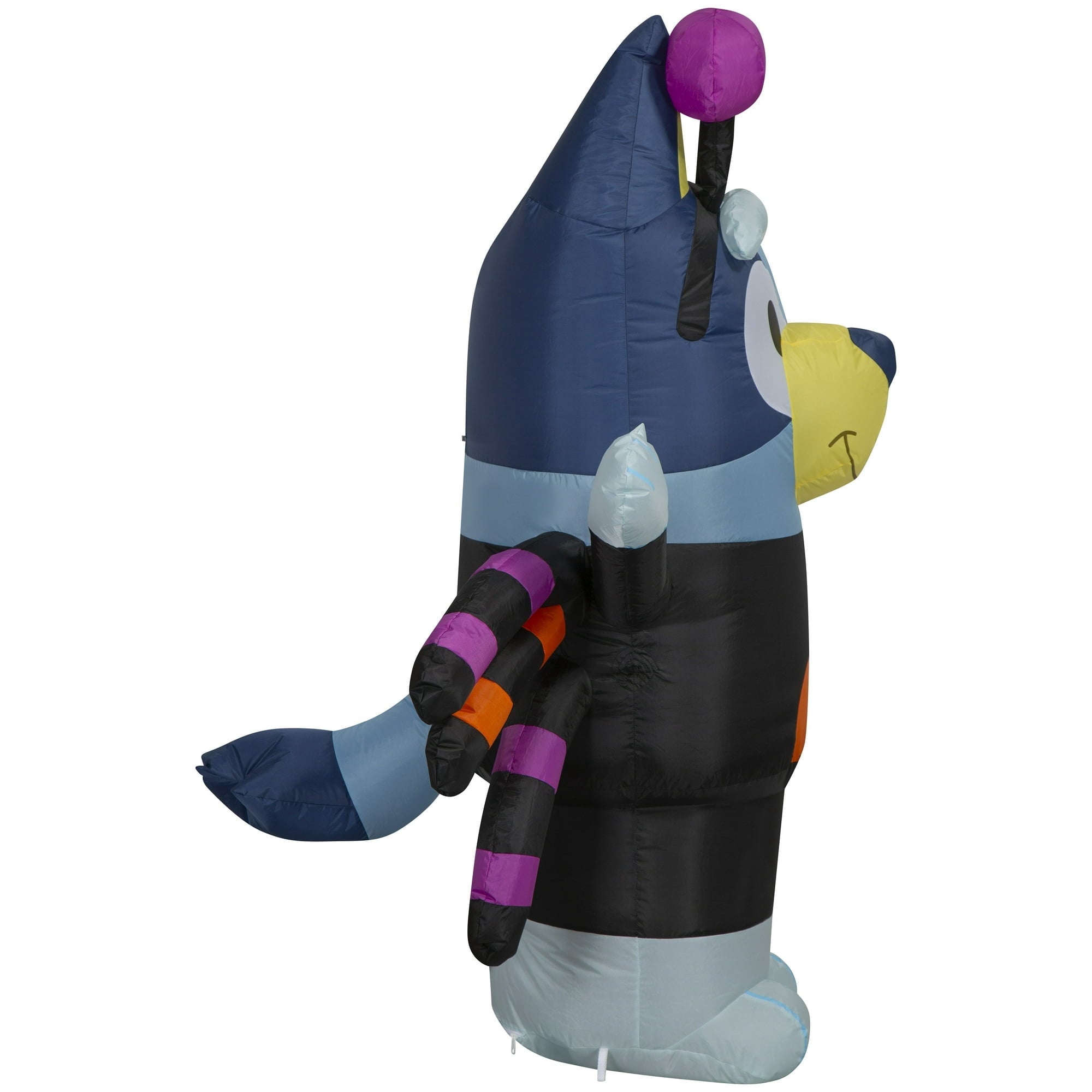 Halloween Airblown Yard Inflatables Bluey in Spider and Bingo as Witch