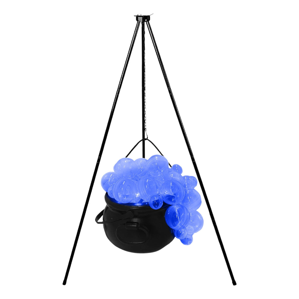 Muecwrye Halloween Decorations Outdoor, Halloween Clearance! Halloween Witches Cauldron with Lights, DIY Bubbling Cauldron Set Decor for Home Porch Outside, Halloween Party Supplies( Without Tripod)