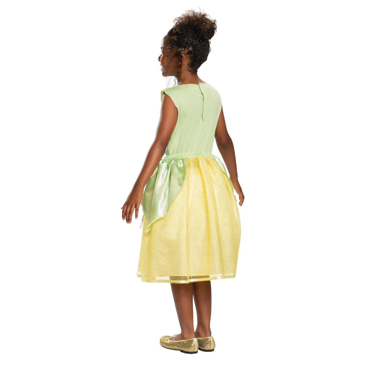 Disguise Girls' Classic Tiana Ballroom Dress Costume - 7-8