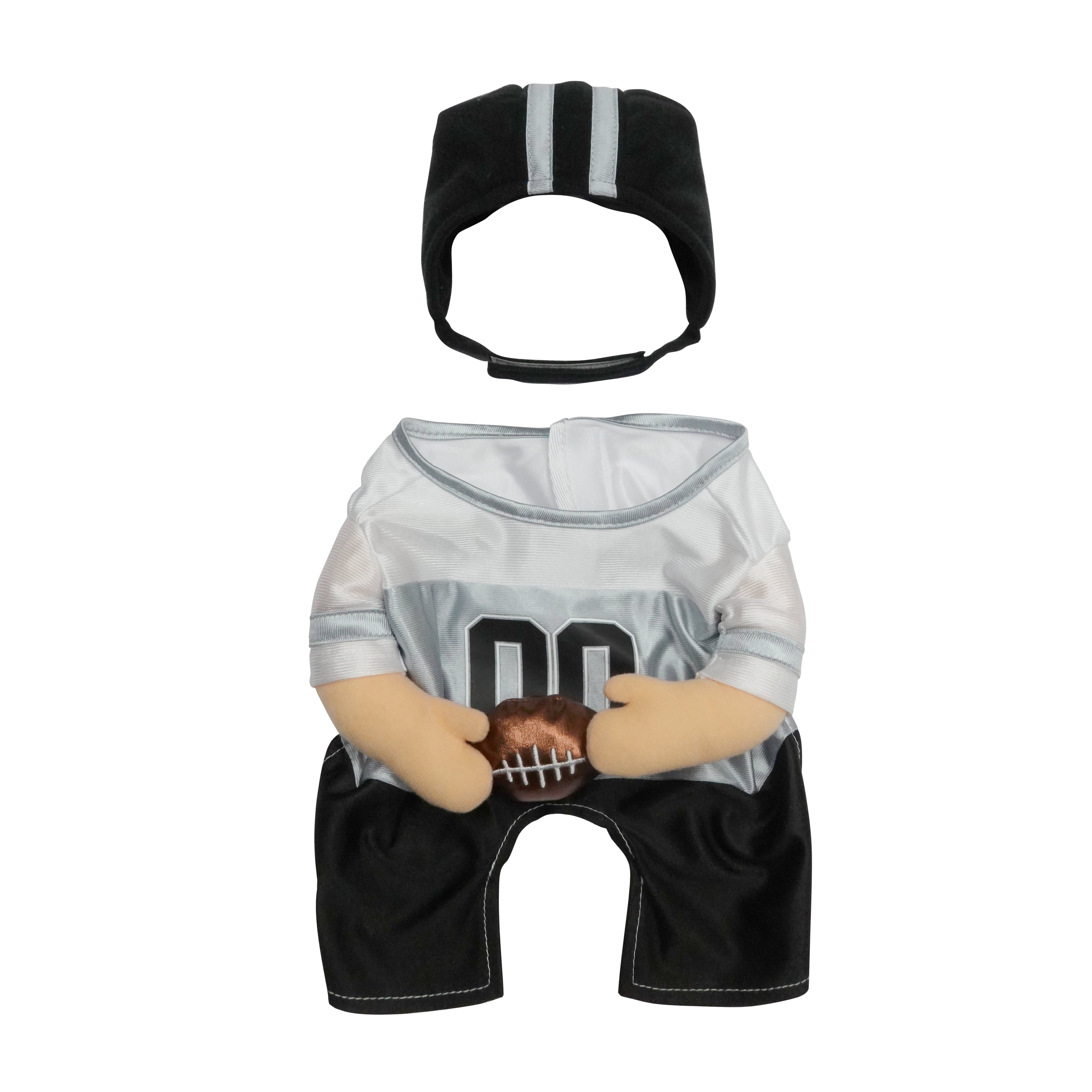 Best Furry Friends Costume for Dogs or Cats, Football Player, Large