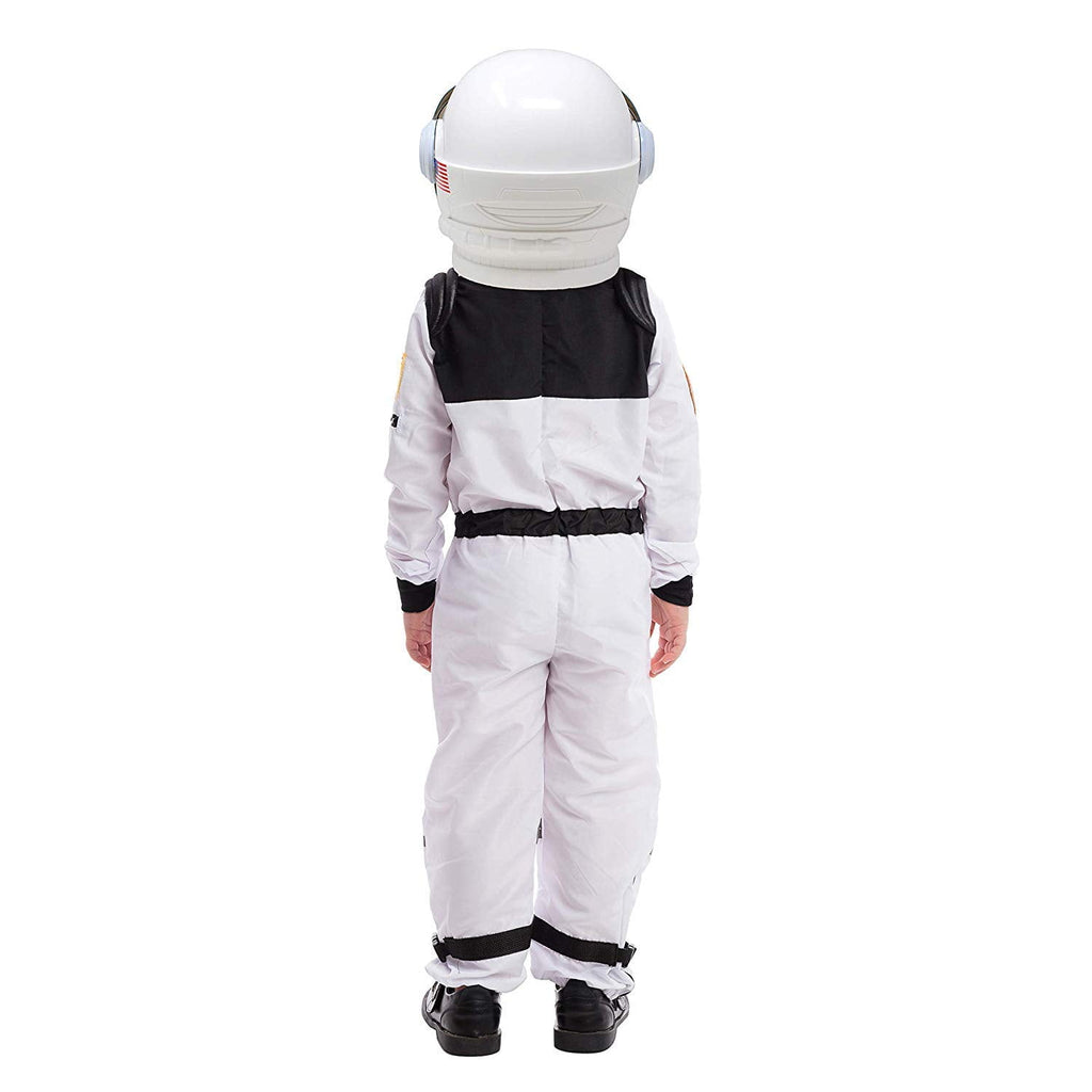 Joyfy Astronaut Costume with Helmet for Kids Toddler Boys Halloween Dress Up Party and Roly Play Cosplay 3-14 Years