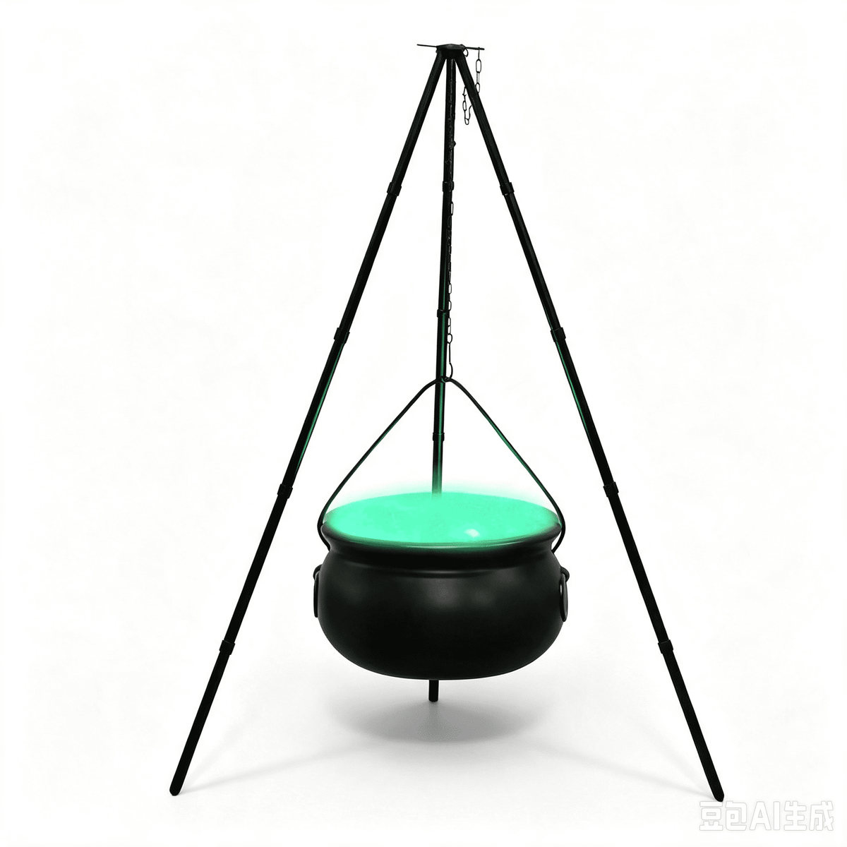 Muecwrye Halloween Decorations Outdoor, Halloween Clearance! Halloween Witches Cauldron with Lights, DIY Bubbling Cauldron Set Decor for Home Porch Outside, Halloween Party Supplies( Without Tripod)