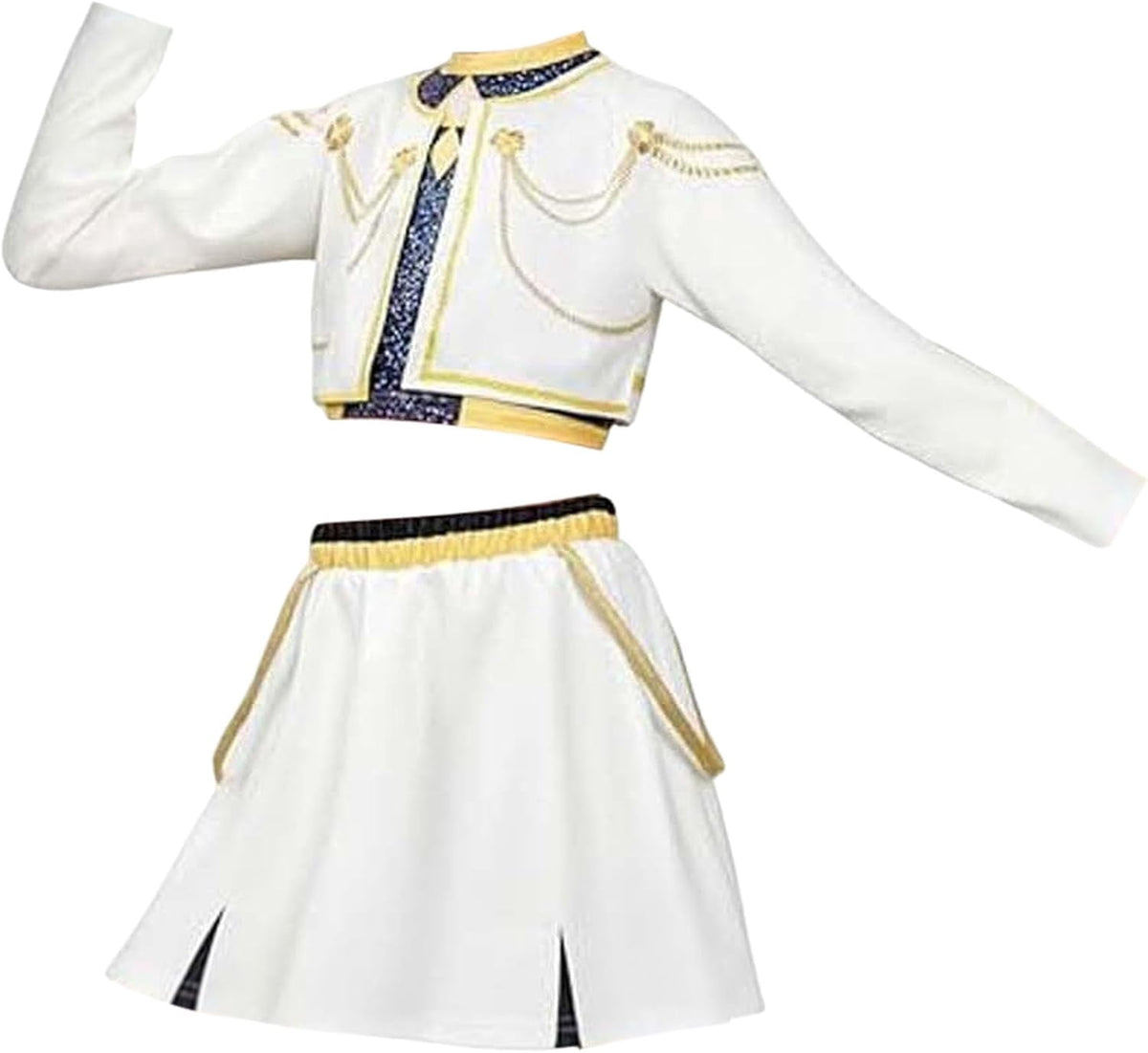 Satmonnus Halloween Anime Cosplay Costume, Popular Singers Idol Stage Role Play Stage Costume Performance Outfits for Halloween Cosplay Dress Up