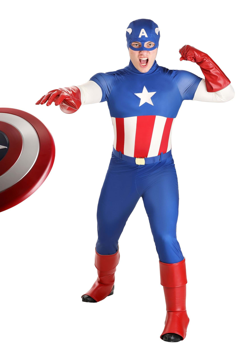 Men's Premium Marvel Captain America Costume