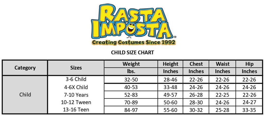 Rasta Imposta Bacon Strip Kids Halloween Costume, Girls and Boys, Red, Child Size 7-10, 7192-710