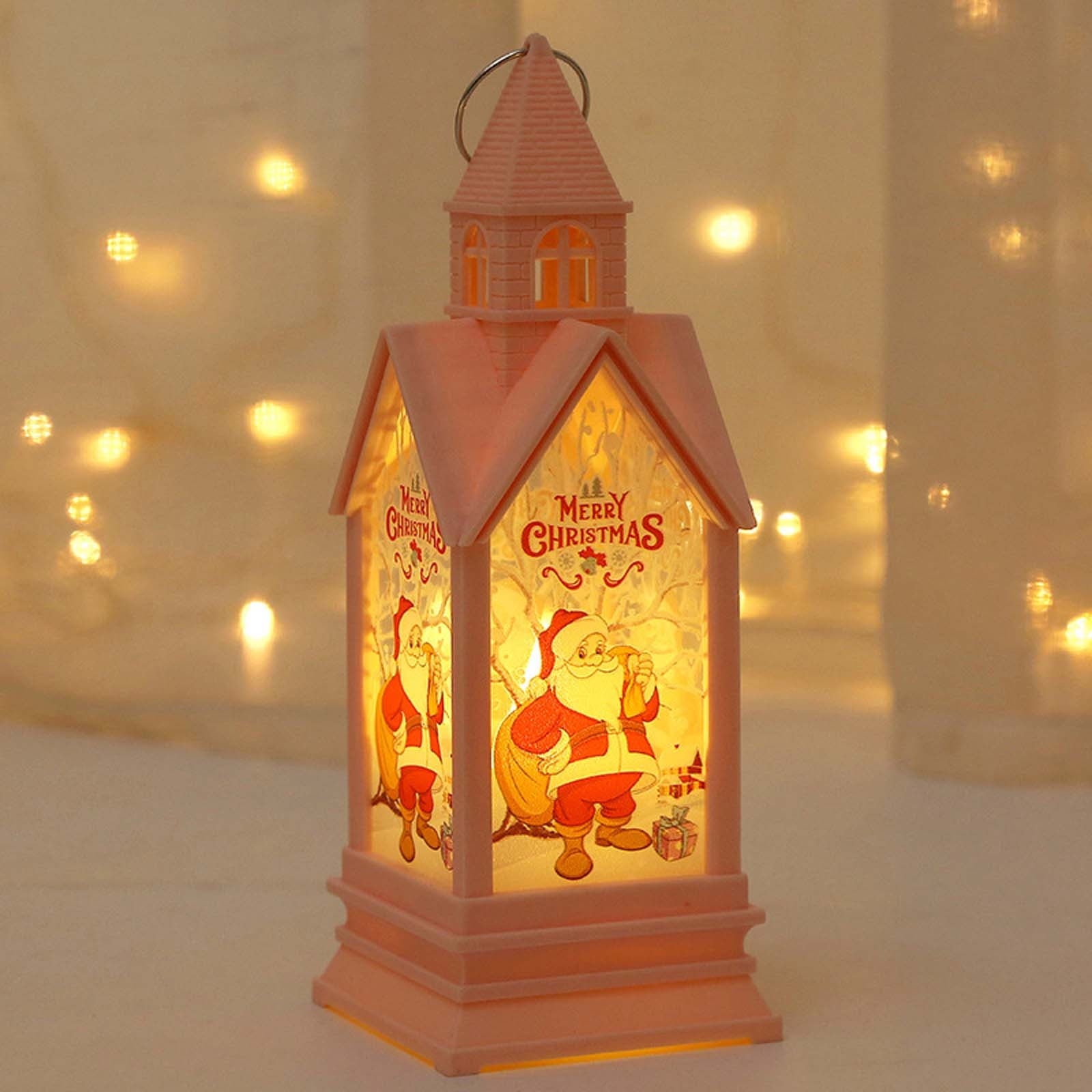 Cheapark Halloween Lanterns Decorations, Battery Operated Black Pumpkin Witch Lanterns, Flickering Light For Indoor Party Home Decor