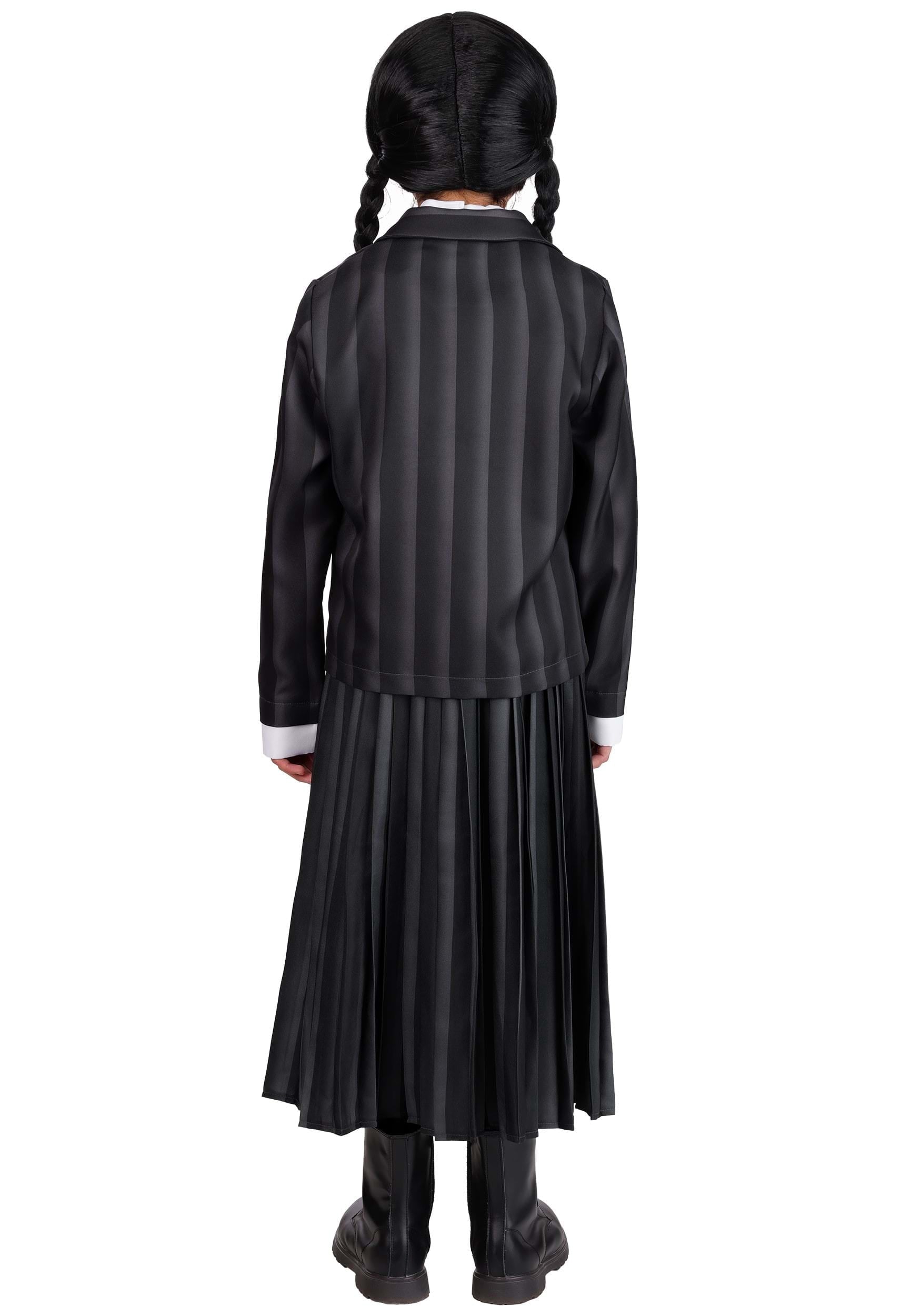 Wednesday Nevermore Girl's Costume