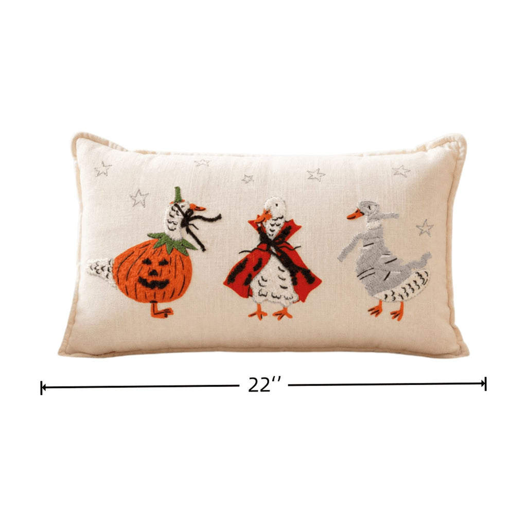 Halloween Ghost Reading Book Throw Pillow Cover, Spooky Library Bookshelf Skull Candlestick Decorative Pillowcase, Retro Halloween Cushion Cover