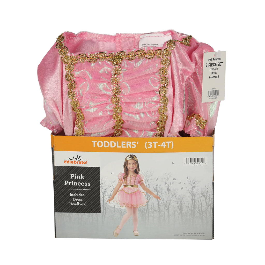 Pink Princess Halloween Costume for Infant, Size 12-18M, by Way to Celebrate