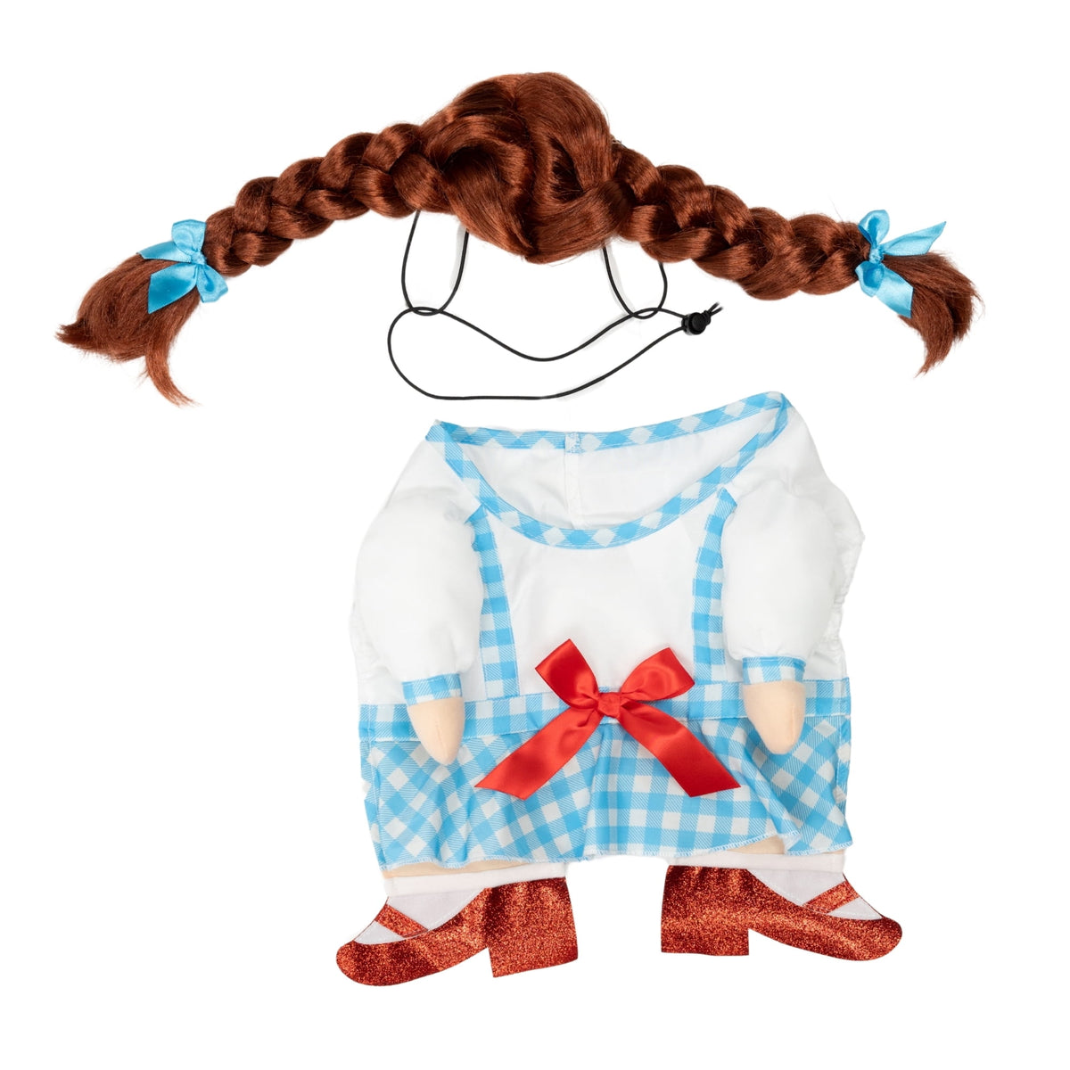 Vibrant Life Halloween Gingham Girl Costume for Dogs and Cats, Small