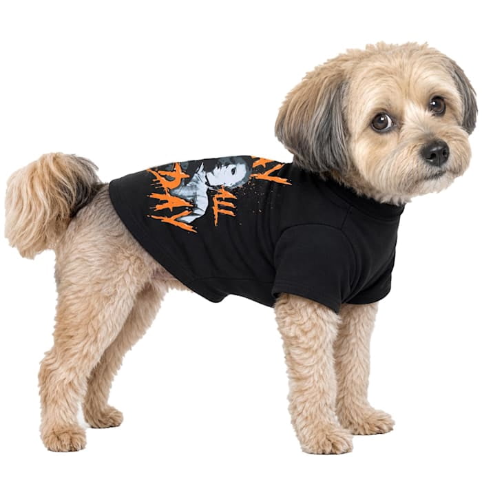 Blended Clothing Halloween Michael Meyers Slay All Day Dog Tee Jet Black X-Large