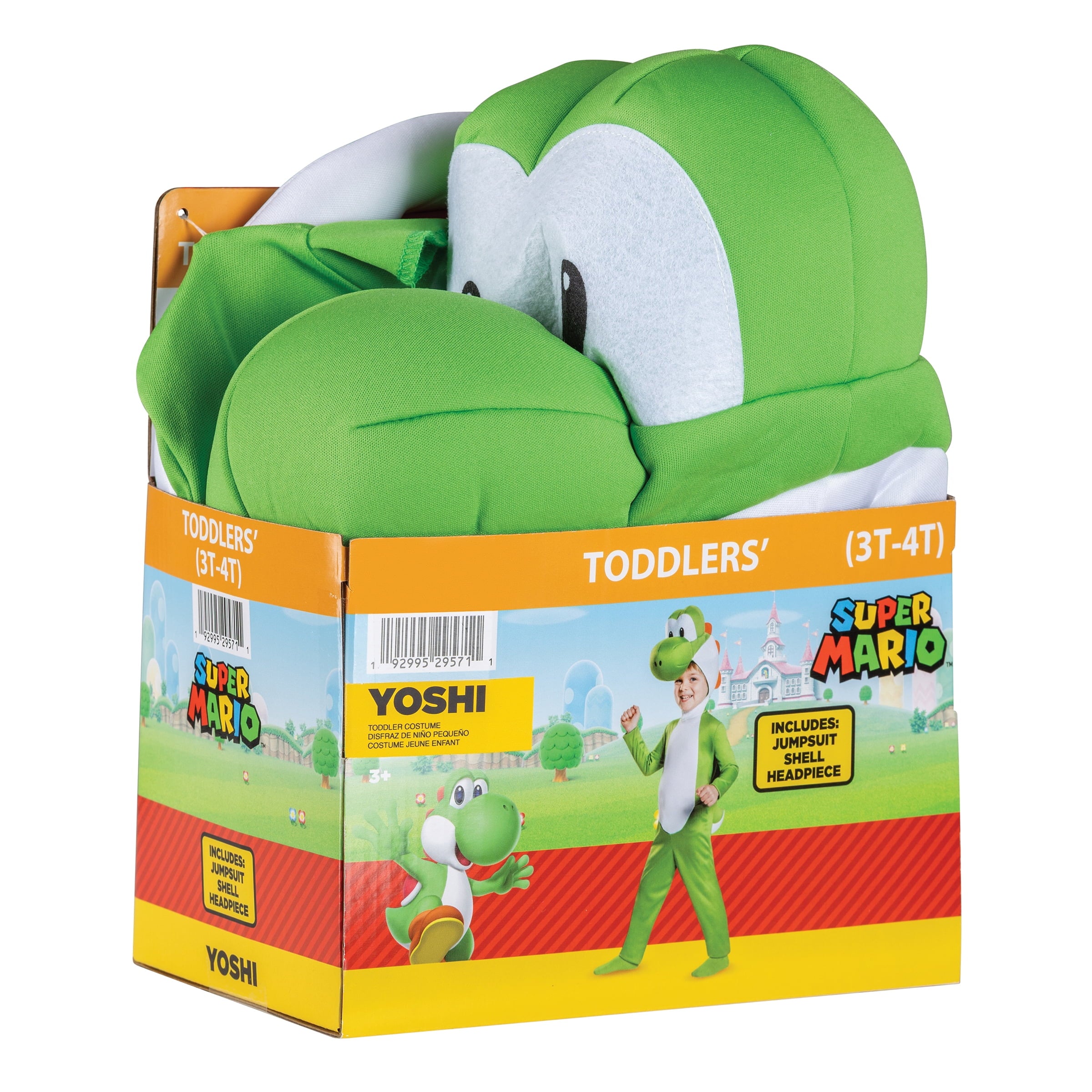 Nintendo Super Mario Bros. Yoshi Halloween Costume for Children, Infants Size 12-18M, by Disguise