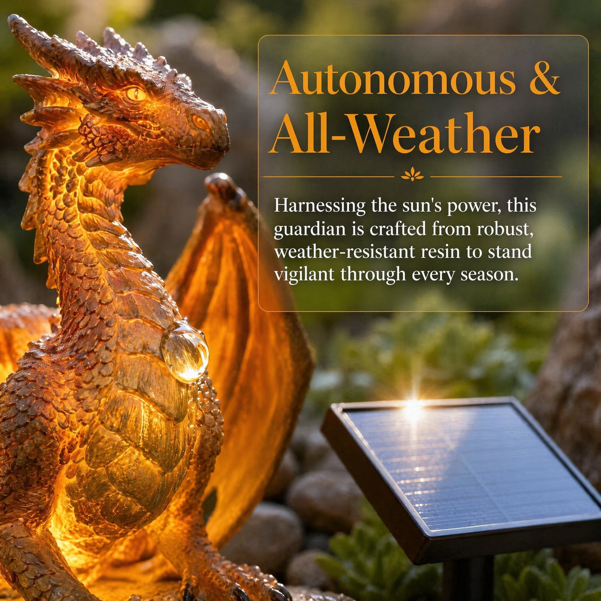 Clearance Halloween Solar Golden Dragon Garden Light, Halloween Decor Solar Powered Garden Light, Dragon Garden Stakes, Halloween Christmas Decoration Outdoor, Halloween Xmas Gift
