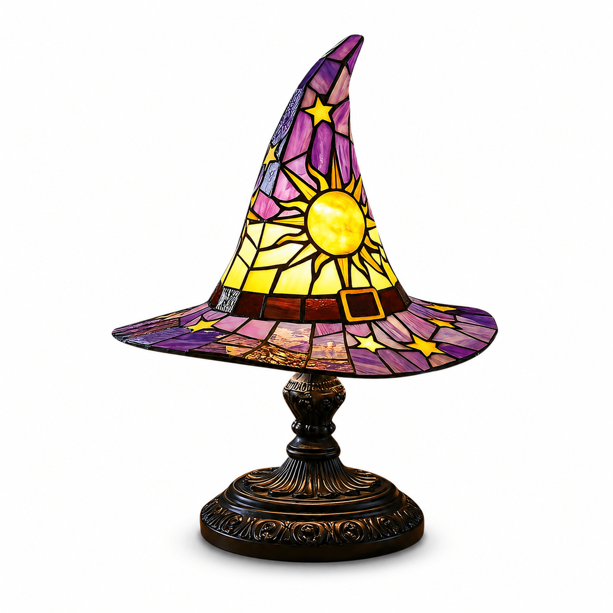 Diceymbol Halloween Decorations and Fall Decor, Halloween Venue Decoration Ghost Props LED Illuminated Ghost Decorations for Tabletop, Mantel, Shelf Indoor Outdoor 9.05 inch