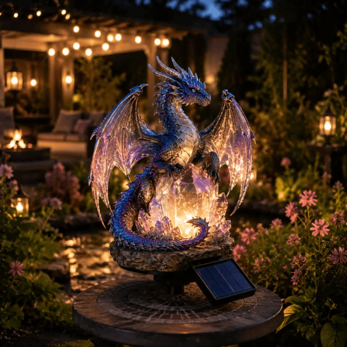 Clearance! Highland Cow Solar Garden Light, 18in Garden Statue with LED Glow, Waterproof Outdoor Yard Decor Stake, Resin Lawn Pathway Light for Backyard Patio Porch Halloween Gift