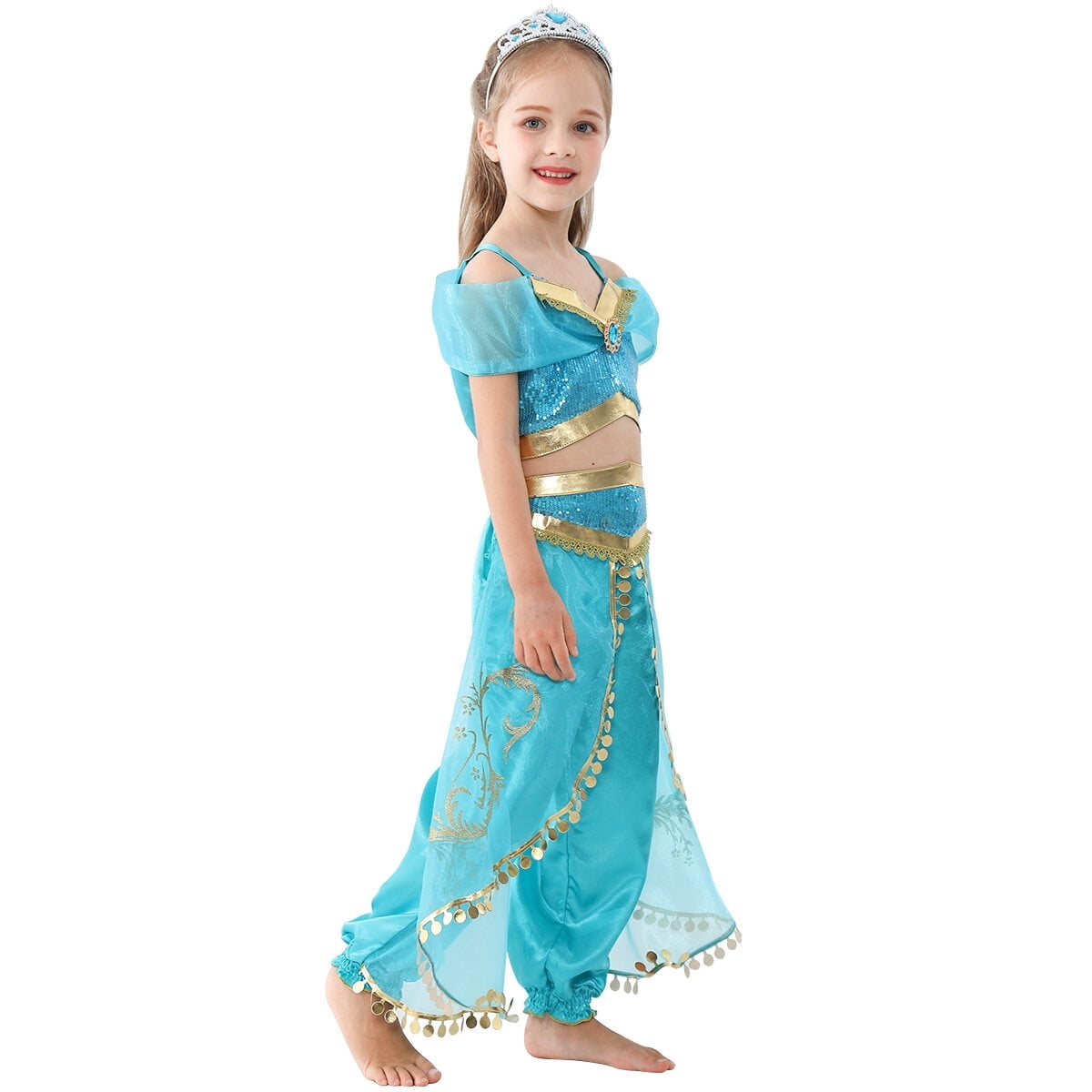 Girls Costume Princess Dress Party Cosplay for Kids Toddler Child Teen