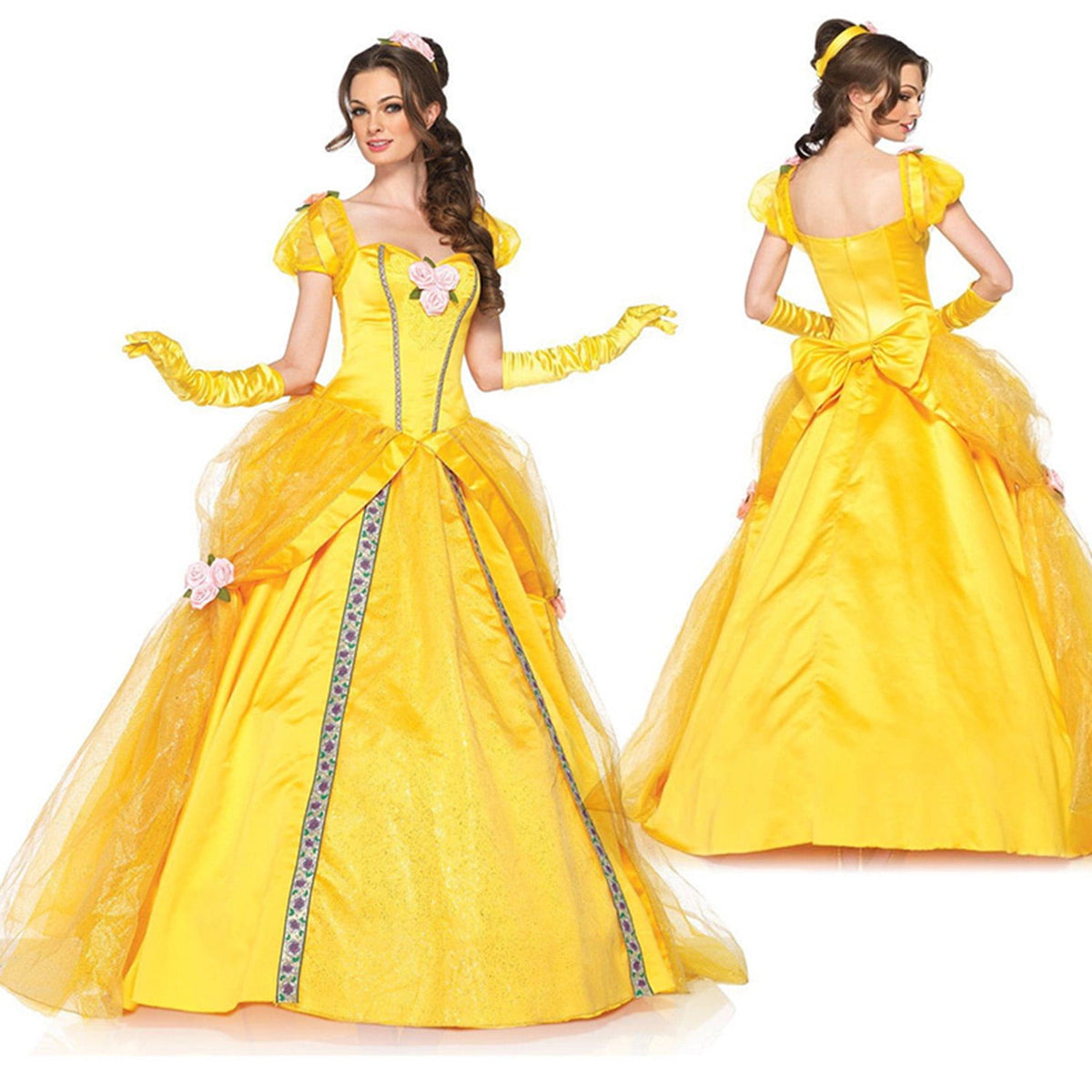 Women's Classic Belle Princess Halloween Costume Sleeve