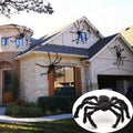 29.5" Black Large Spider Plush Toy Realistic Hairy Spider Halloween Party Scary Decoration Haunted House Prop Indoor Outdoor Yard Decor