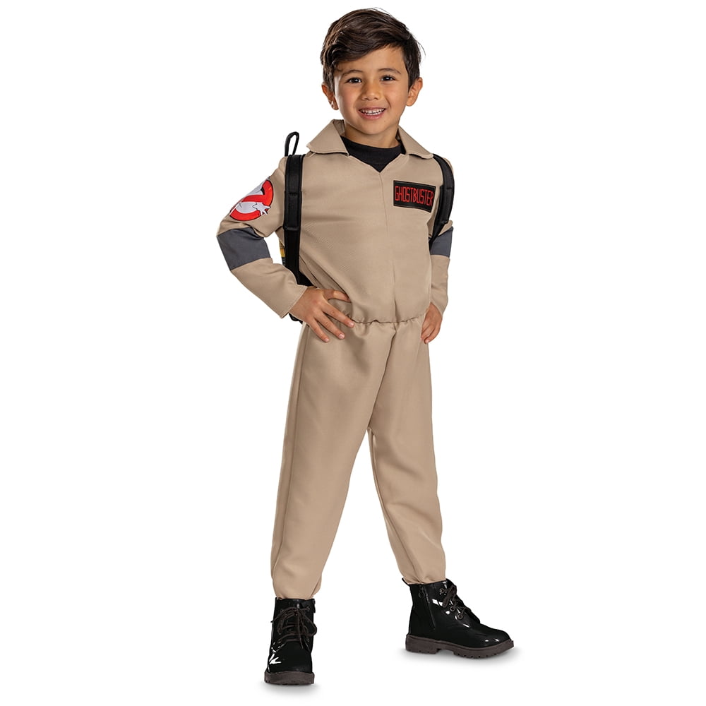 Ghostbusters: Frozen Empire Ghostbusters Halloween Costume for Children, Boys Size XS (4/5), by Disguise