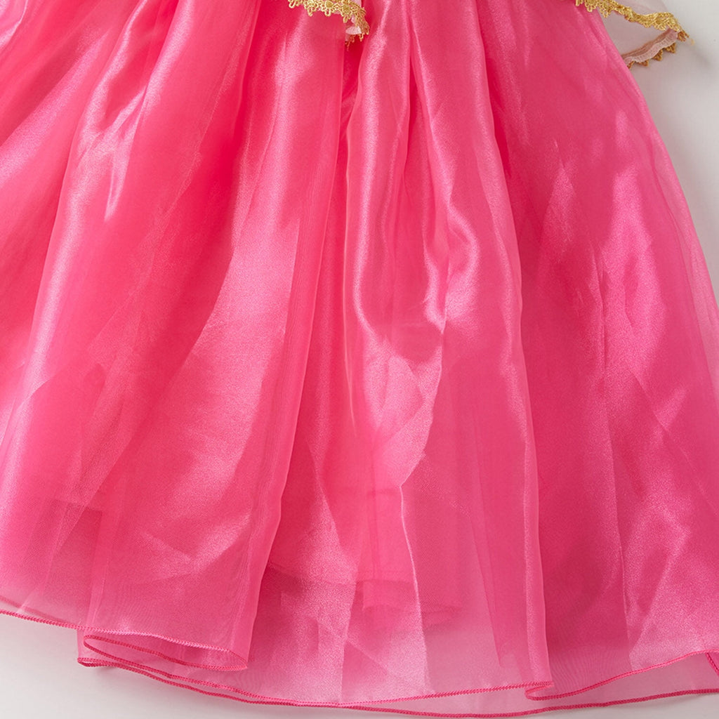 KAWELL Sleeping Beauty Princess Party Costume Dress Halloween Cosplay