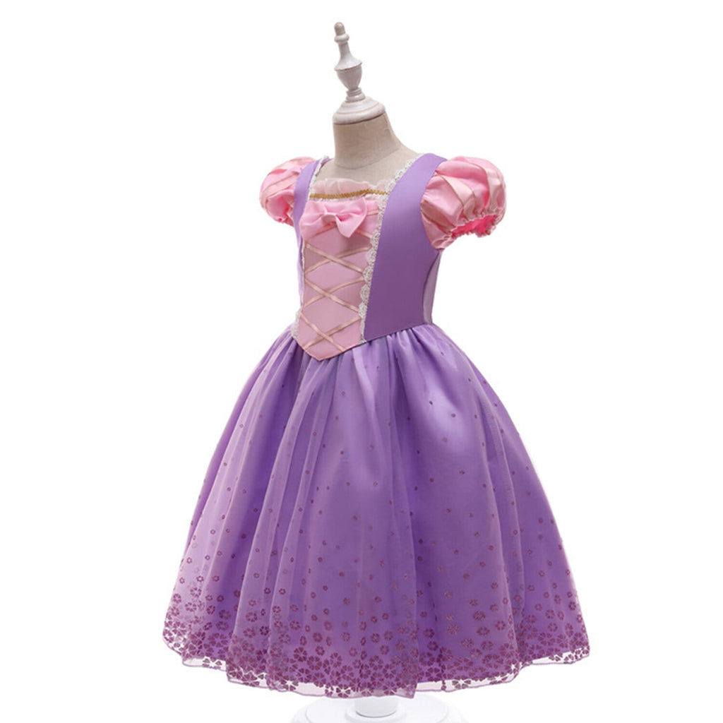 HAWEE Princess Dress up Birthday Party Fairy Yellow Costume for Toddler Girls
