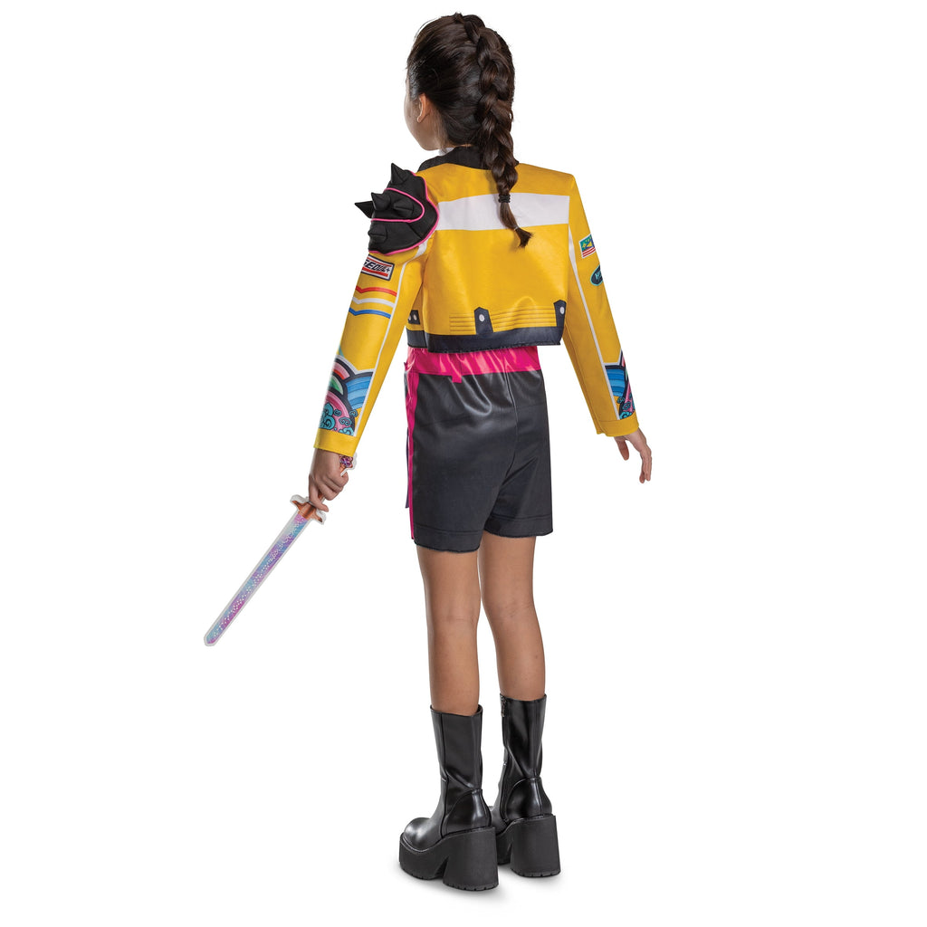 Netflix K-Pop Demon Hunters Rumi Halloween Costume for Children, Girls Size S (6/6X), by Disguise