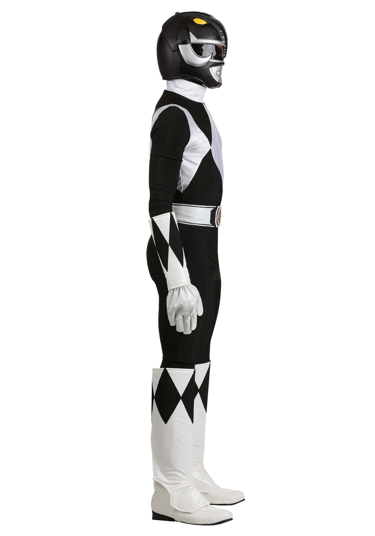 Men's Authentic Power Rangers Black Ranger Costume