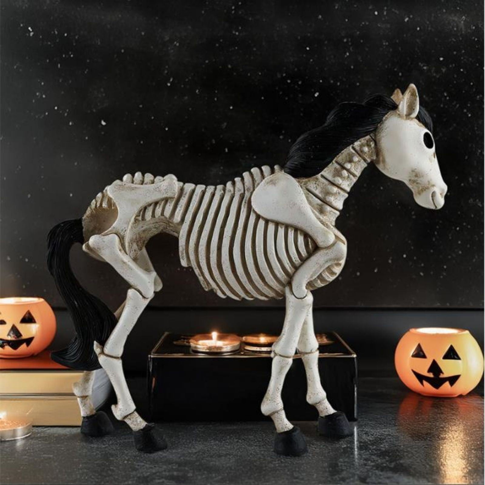 amlbb Halloween Decoration Halloween Skeleton Horror Decorations Simulation Animals Skeleton Ornaments Bar Decoration Frogs Skeleton on Clearance